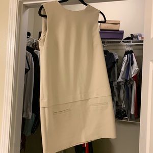 Zara beige business dress